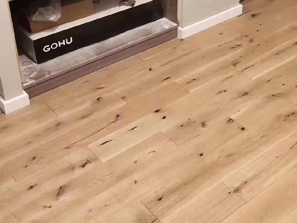 橡木小结实木