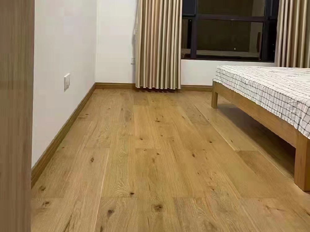 橡木小结实木